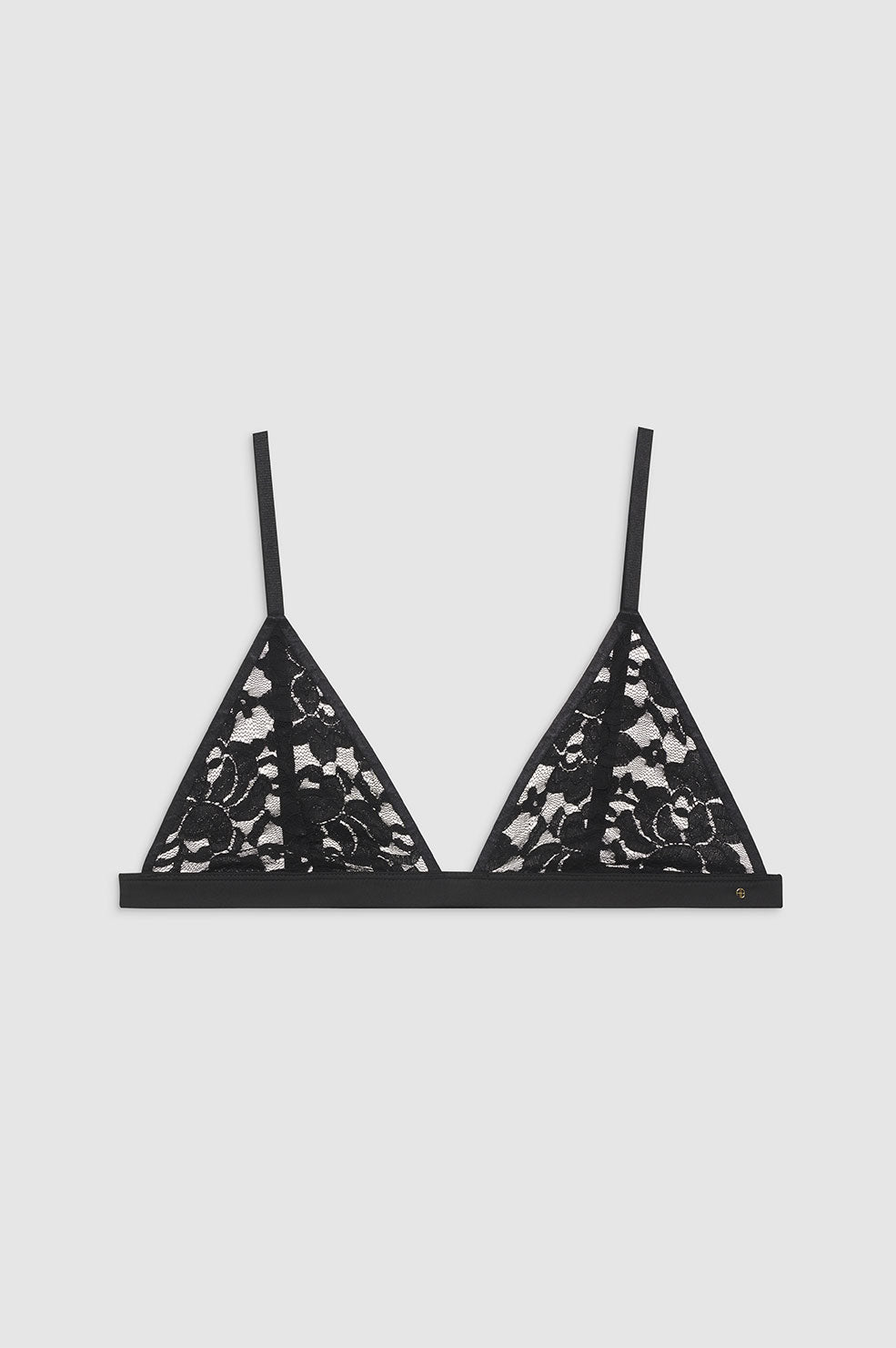 Eldra Bralette - Black Floral View 1