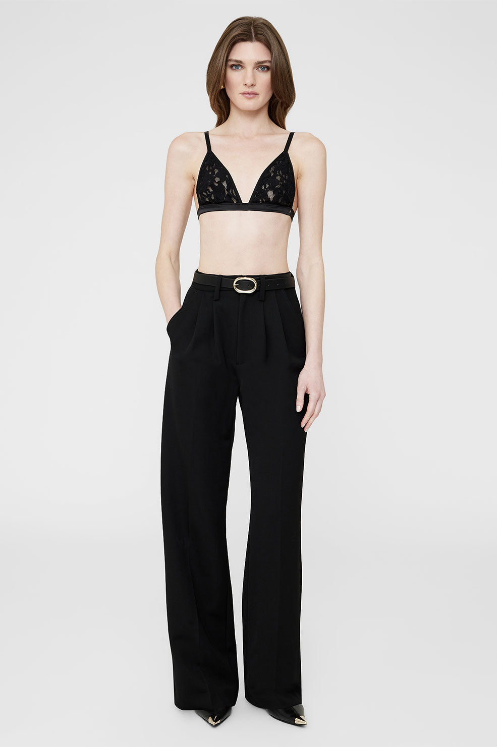 Eldra Bralette - Black Floral View 2