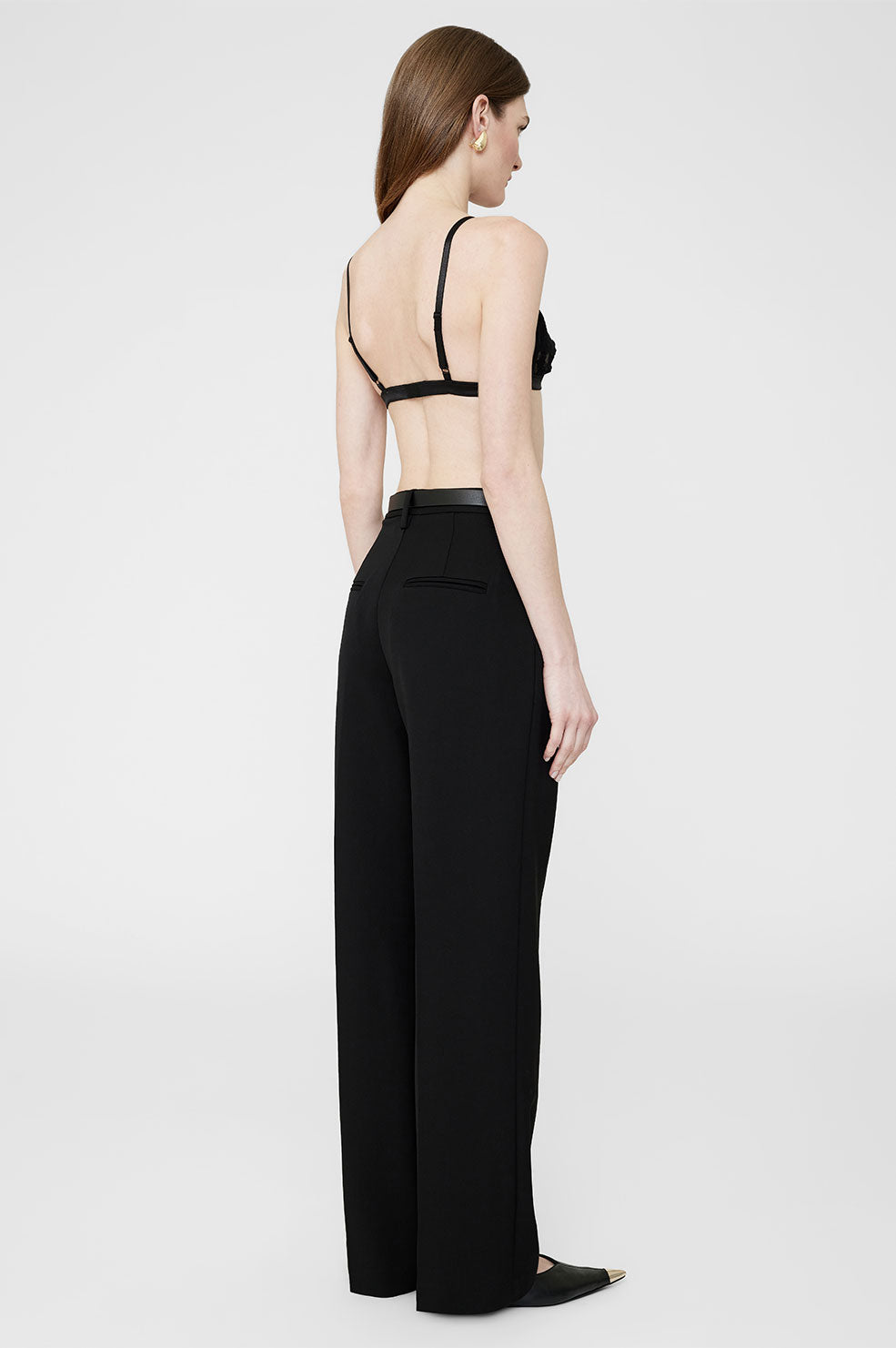 Eldra Bralette - Black Floral View 5