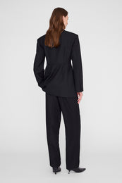 ANINE BING Elga Blazer - Black - on model back