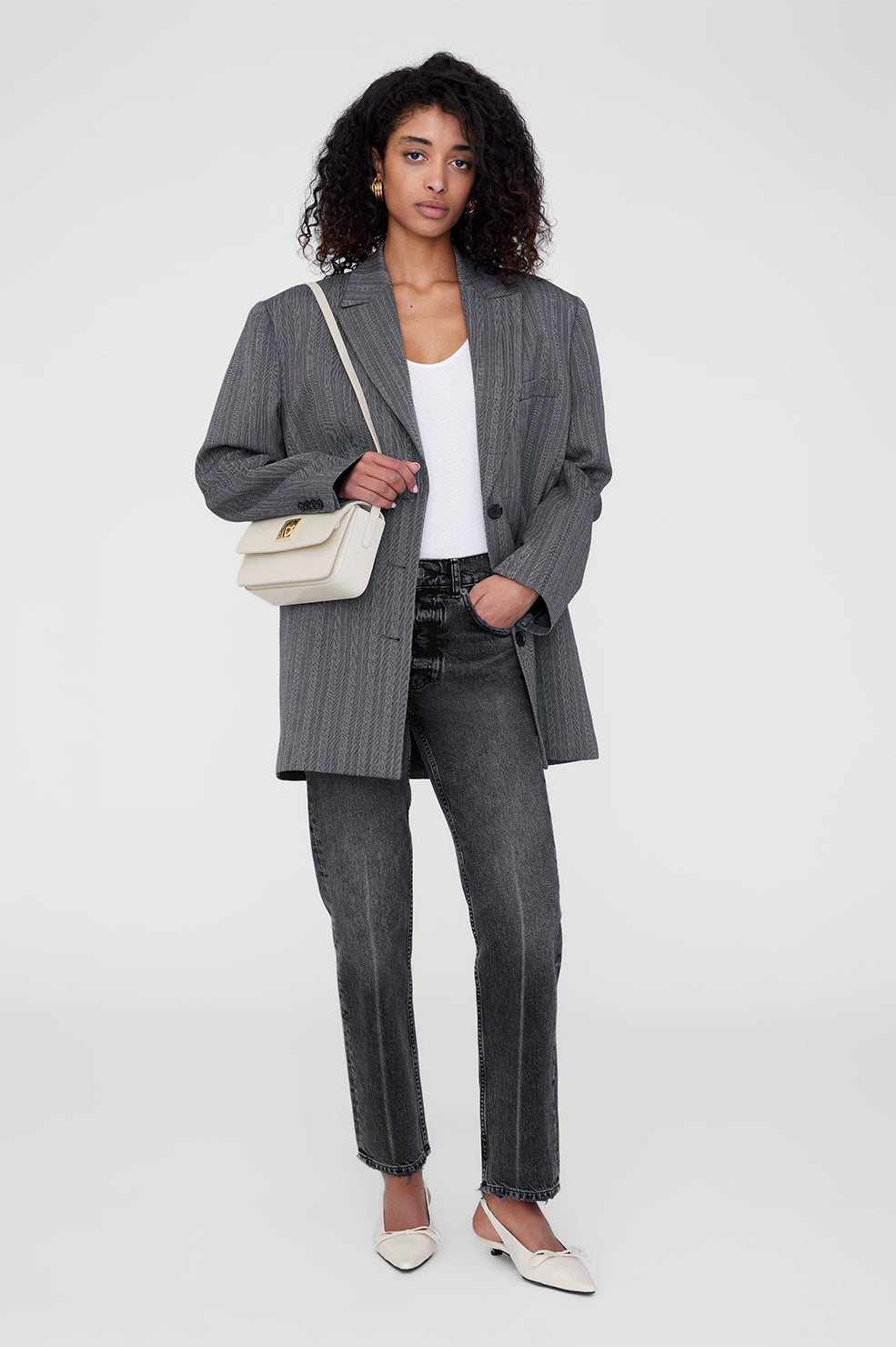 Elly Crossbody Bag - High-Shine Bone