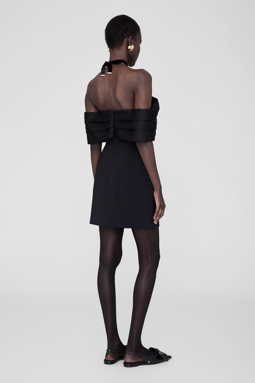 ANINE BING Fleur Dress - Black