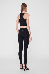 ANINE BING Fuse Legging - Black on model back