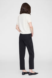 ANINE BING Gracie Cardigan - Cream - on model back