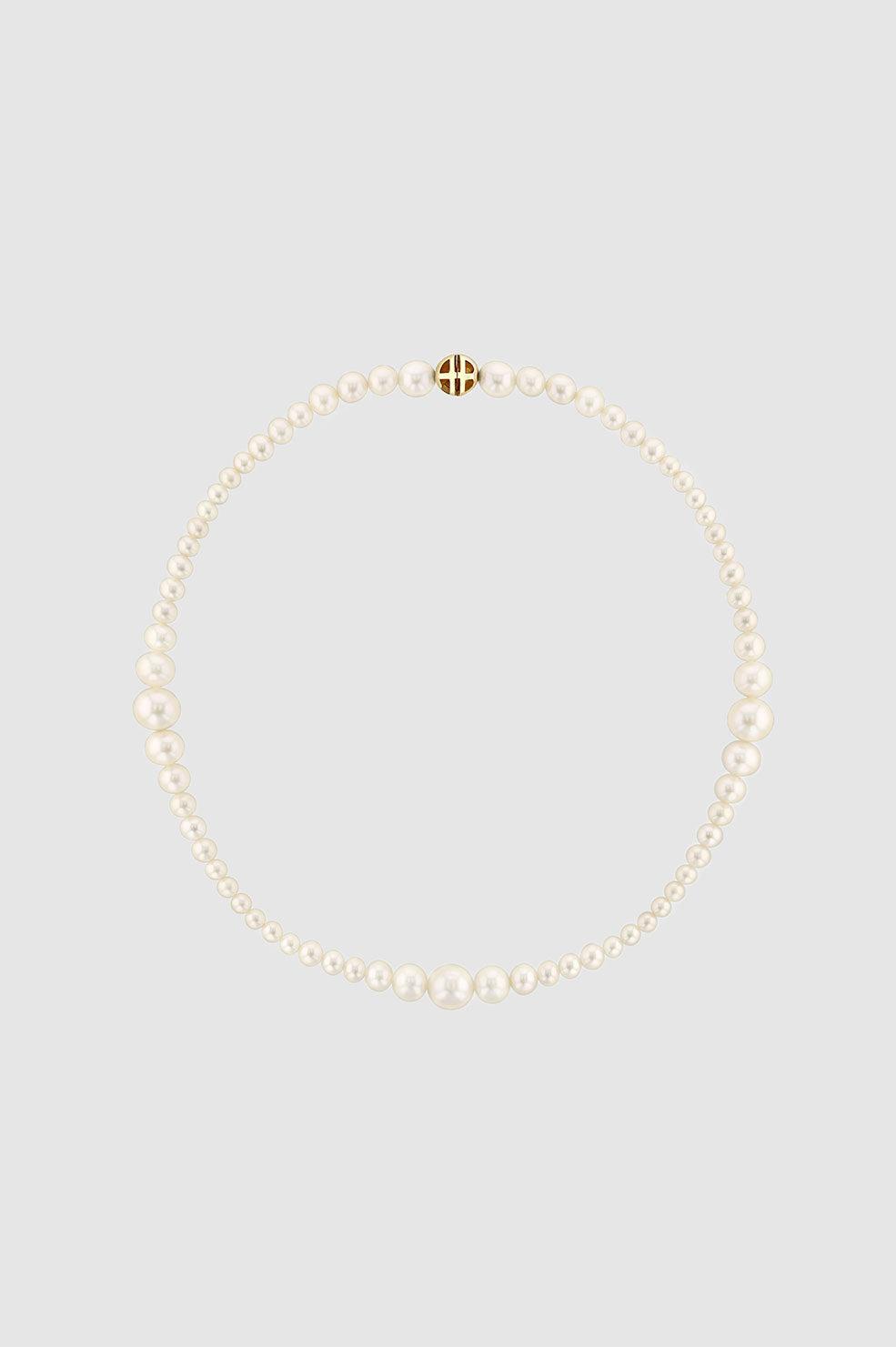 ANINE BING Gradual Pearl Necklace - 14k Gold