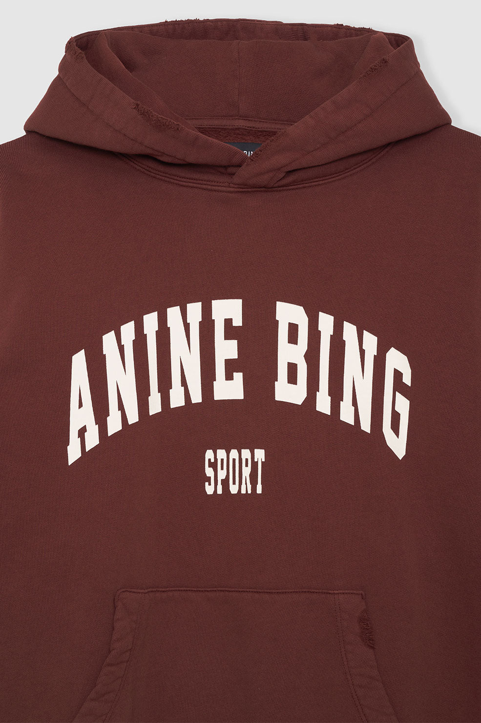 ANINE BING Harvey Sweatshirt - Dark Washed Black – ANINE BING EU