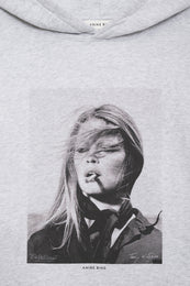 ANINE BING Harvey Sweatshirt AB X To X Brigitte Bardot - Grey