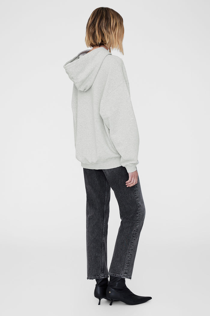 ANINE BING Harvey Sweatshirt Signature - Heather Grey