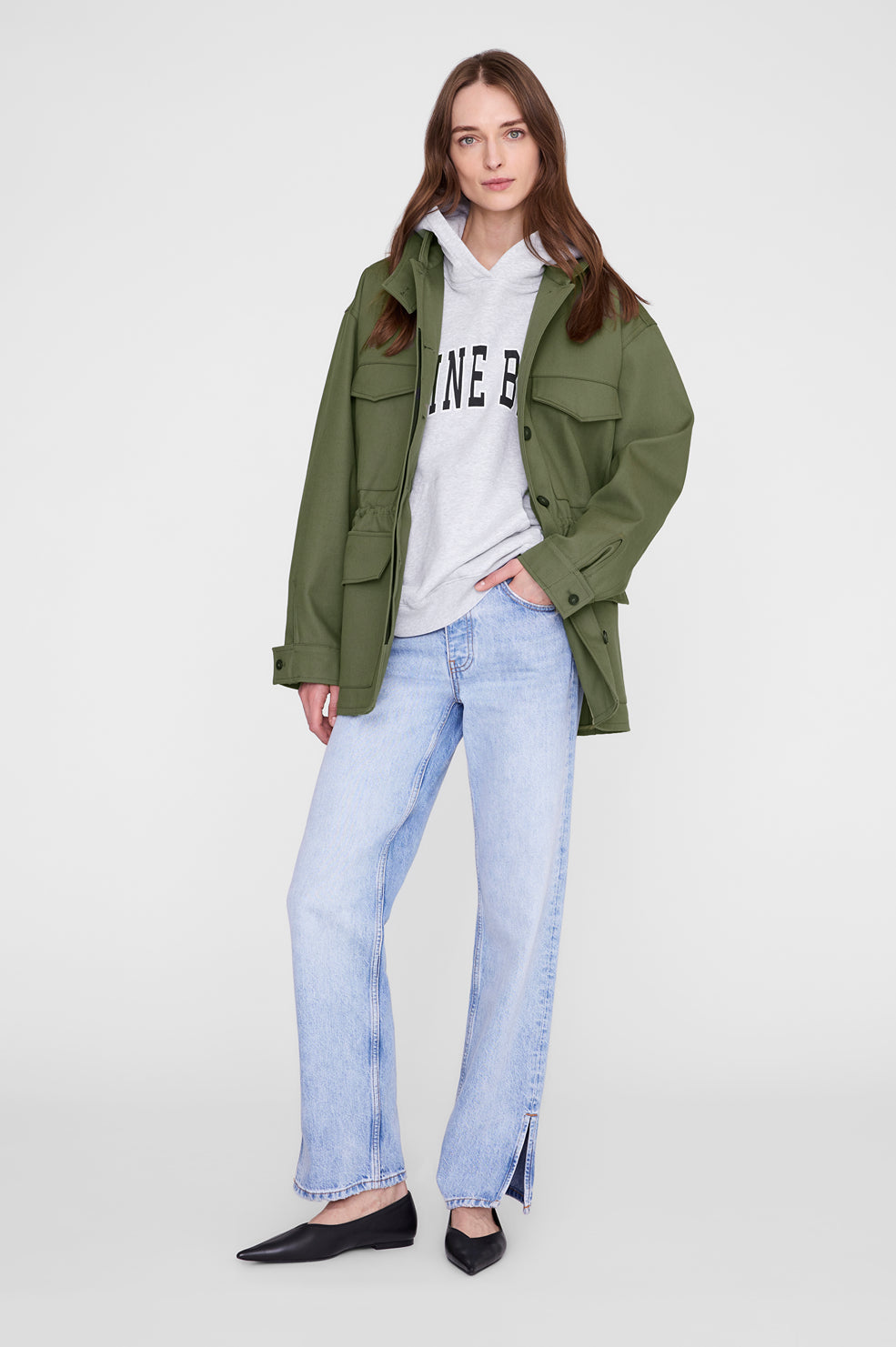 Harvey Sweatshirt - Washed Pink View 2