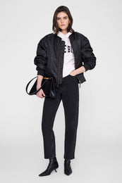 ANINE BING Harvey Sweatshirt - Washed Pink - on model front second image