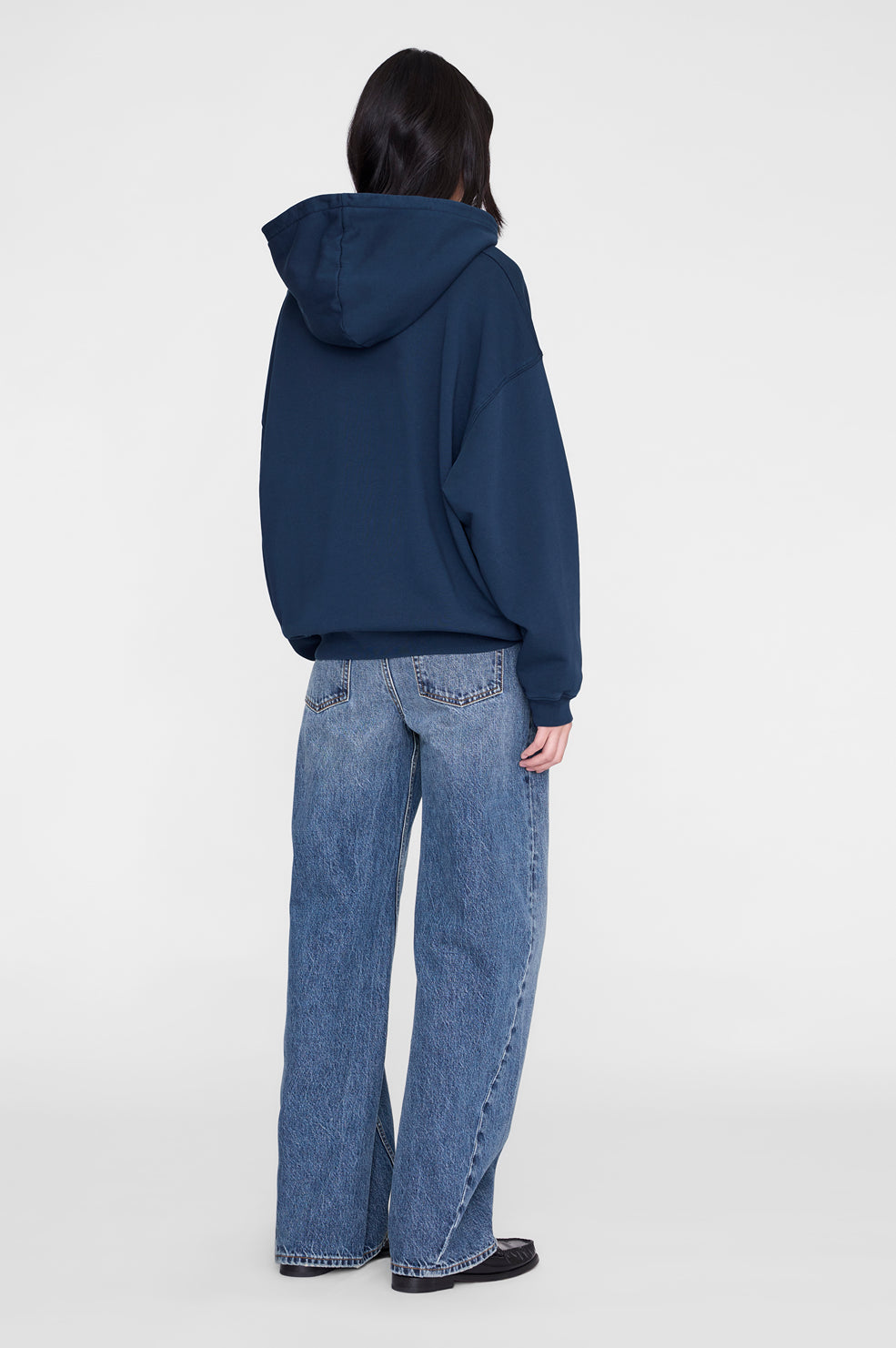 Harvey Sweatshirt Paris Stencil - Heather Grey View 5