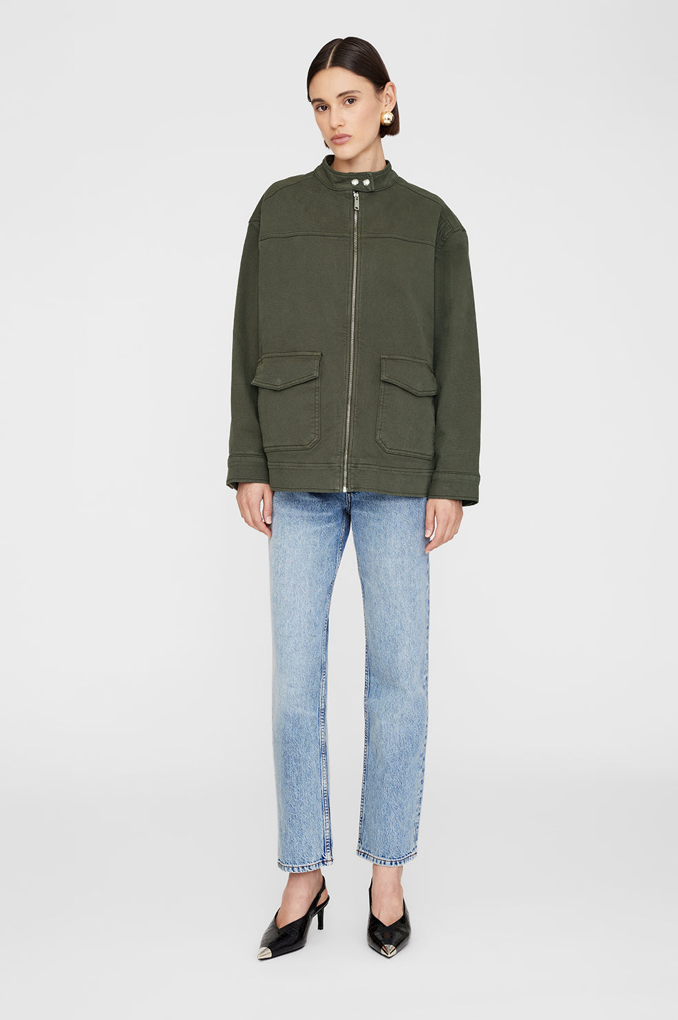 Henry Jacket - Black Leather View 5