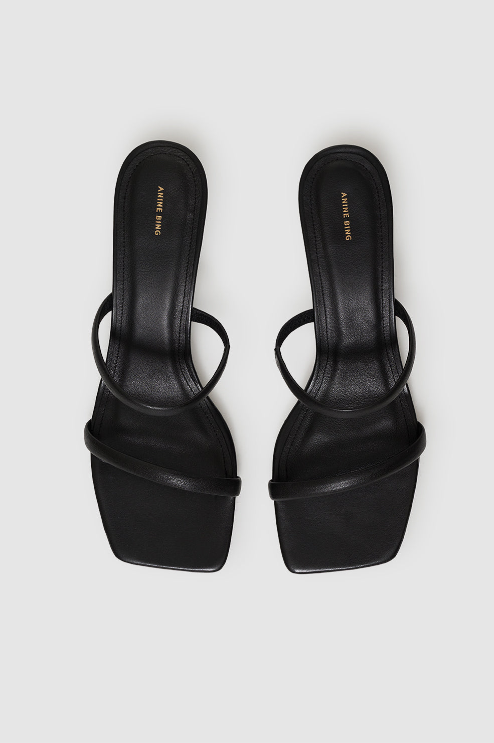 ANINE BING Hilda Mule Sandals - Black