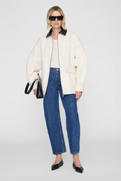 ANINE BING Holden Jacket - Cream - front view