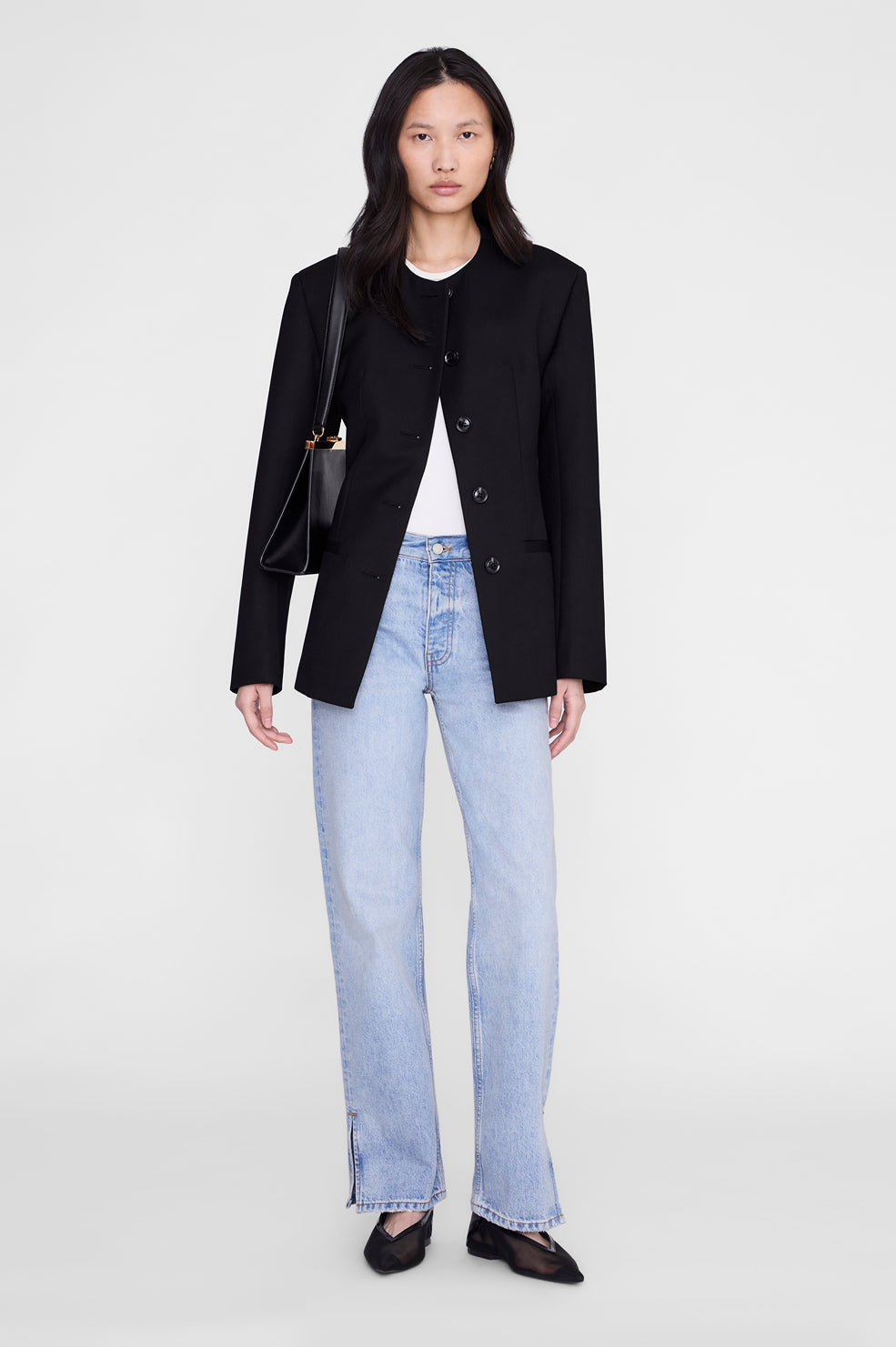 Huda Blazer - Black View 1