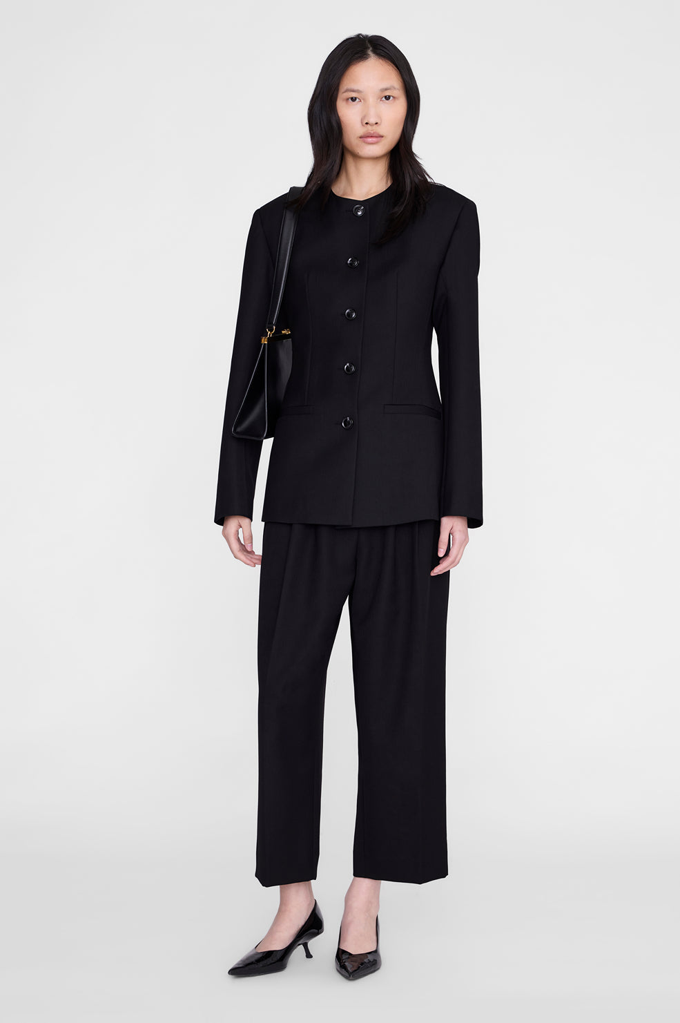 Huda Blazer - Black View 2