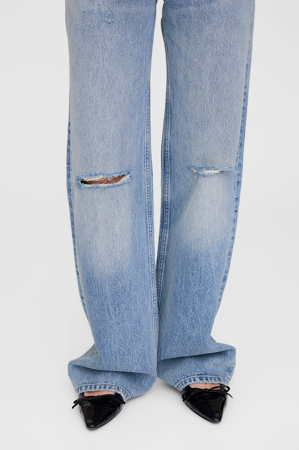 ANINE BING Hugh Jean - Summer Indigo Destructed