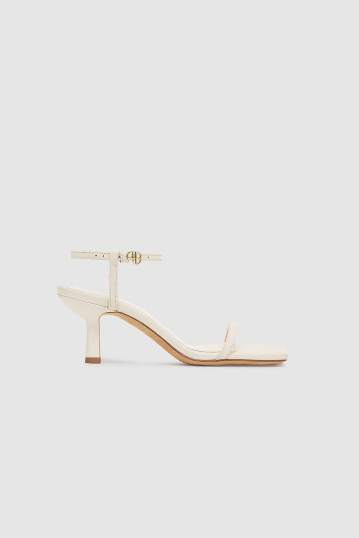 Creative - White Leather Sandals | ALOHAS | White strappy sandals, Soft  leather sandals, White leather sandals