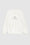 ANINE BING Jaci Sweatshirt Monogram - Ivory - Front View