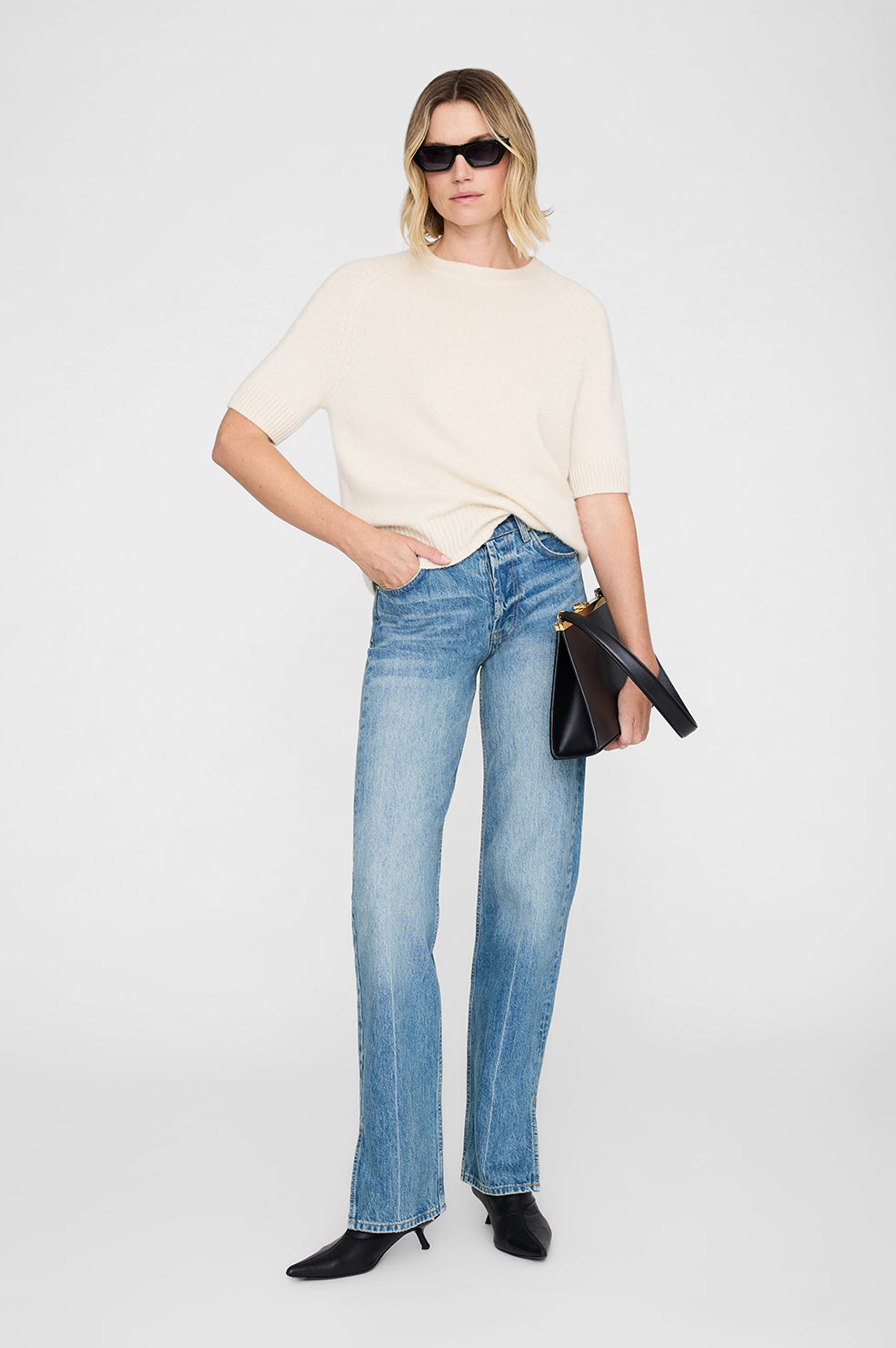 Jackson Sweater - Medium Heather Grey View 1