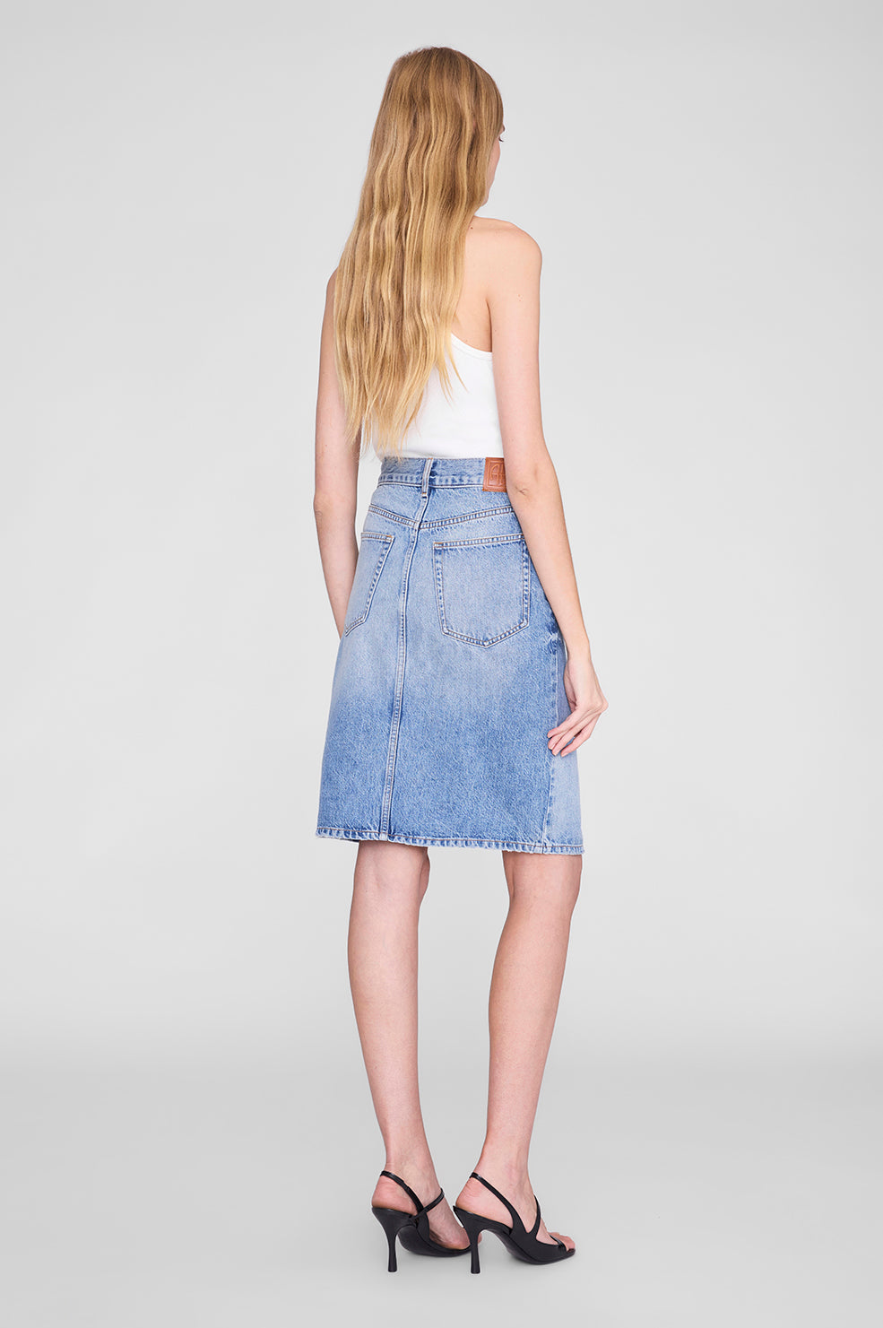 Jamey Skirt - Arbor Blue View 2