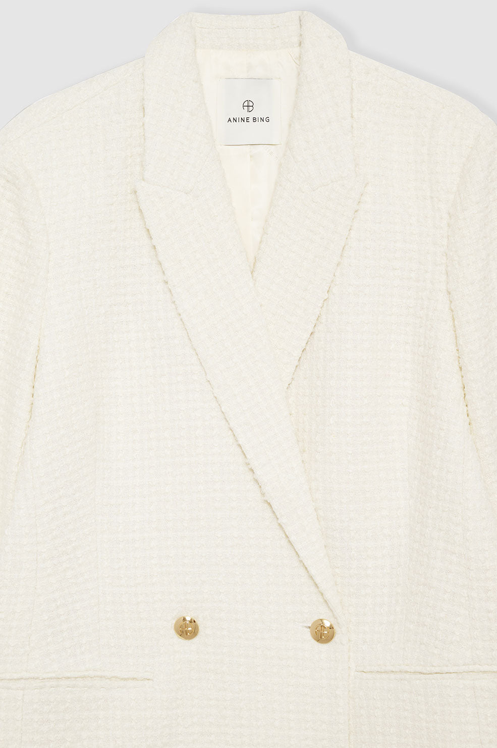 ANINE BING Jasmine Blazer - Ivory