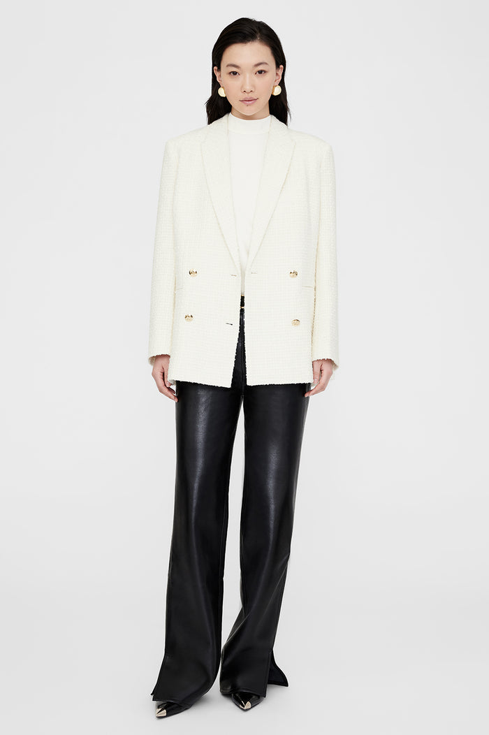 ANINE BING Jasmine Blazer - Ivory