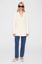 ANINE BING Jasmine Blazer - Cream