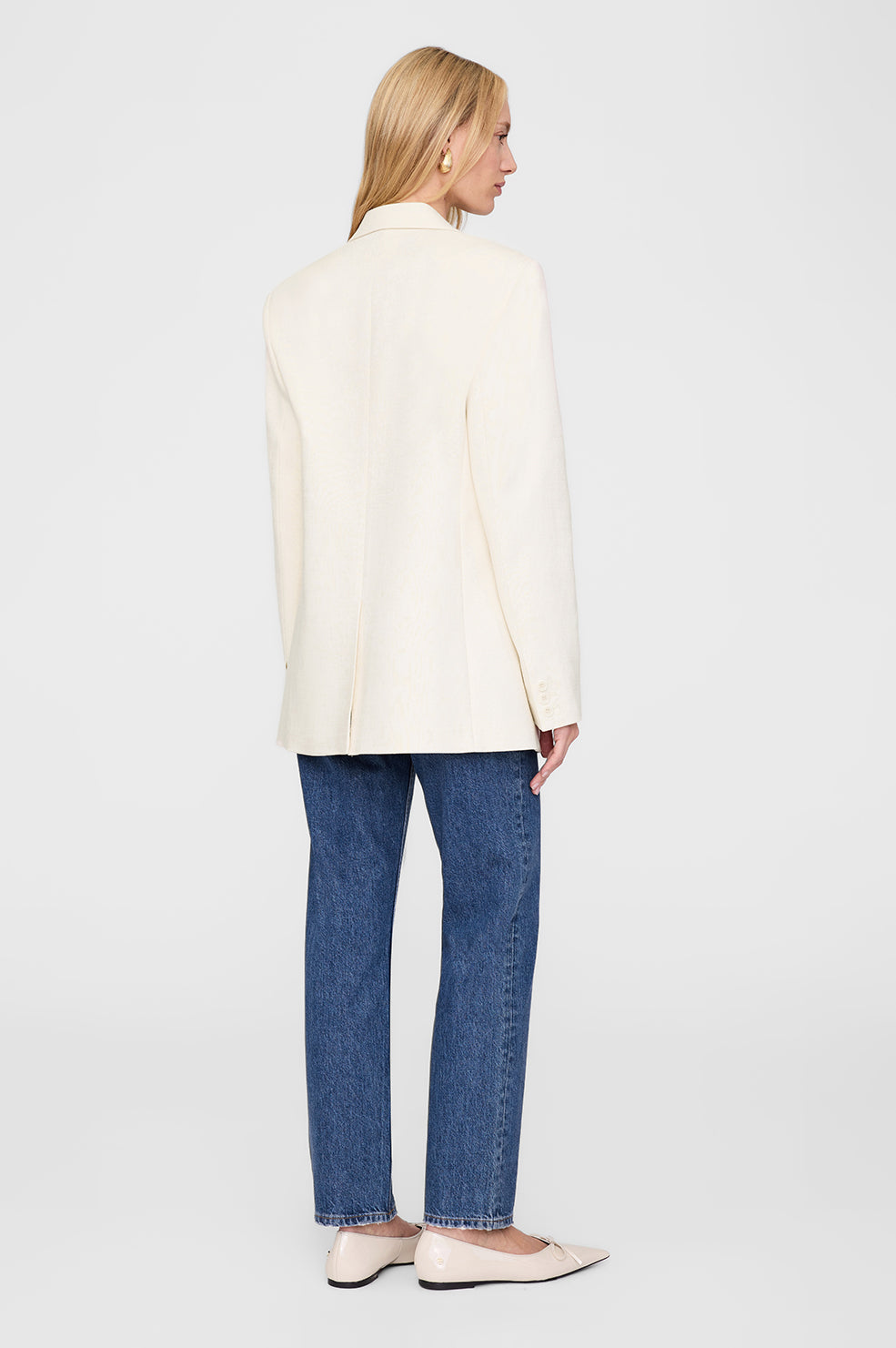 Jasmine Blazer - Cream