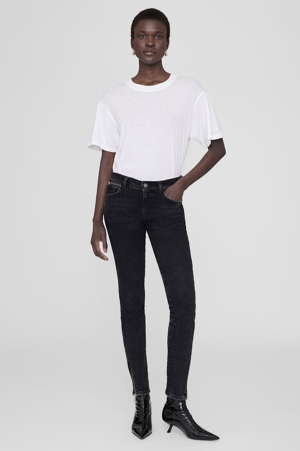 Jax Jean - Vintage Grey View 1