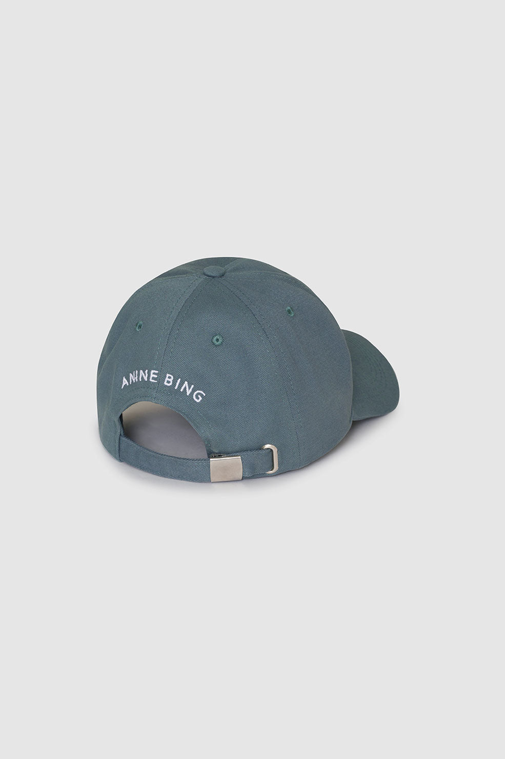 ANINE BING Jeremy Baseball Cap - Dark Sage