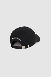 ANINE BING Jeremy Baseball Cap AB - Black