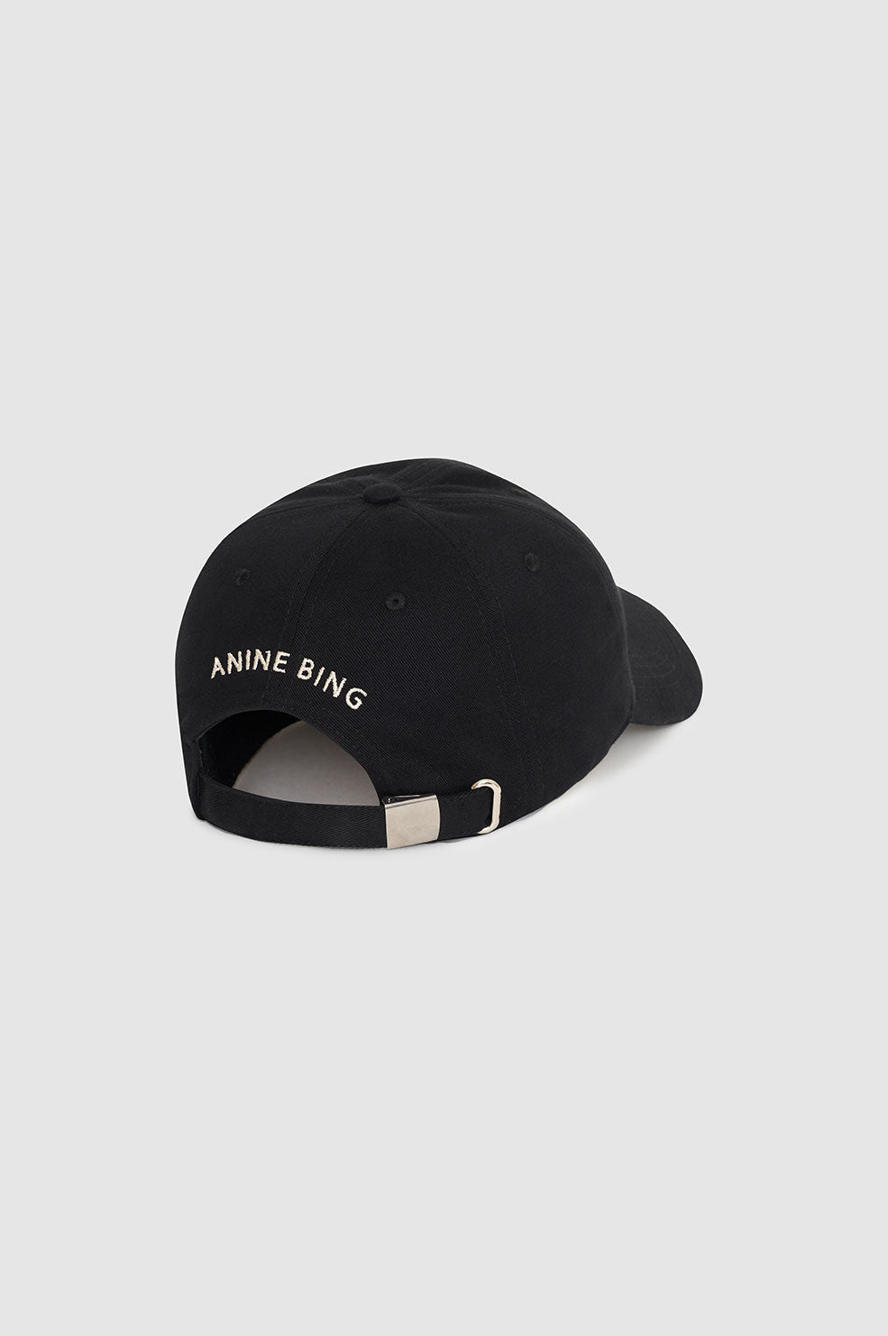 ANINE BING Jeremy Baseball Cap AB - Black