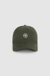 ANINE BING Jeremy Baseball Cap AB - Dark Olive