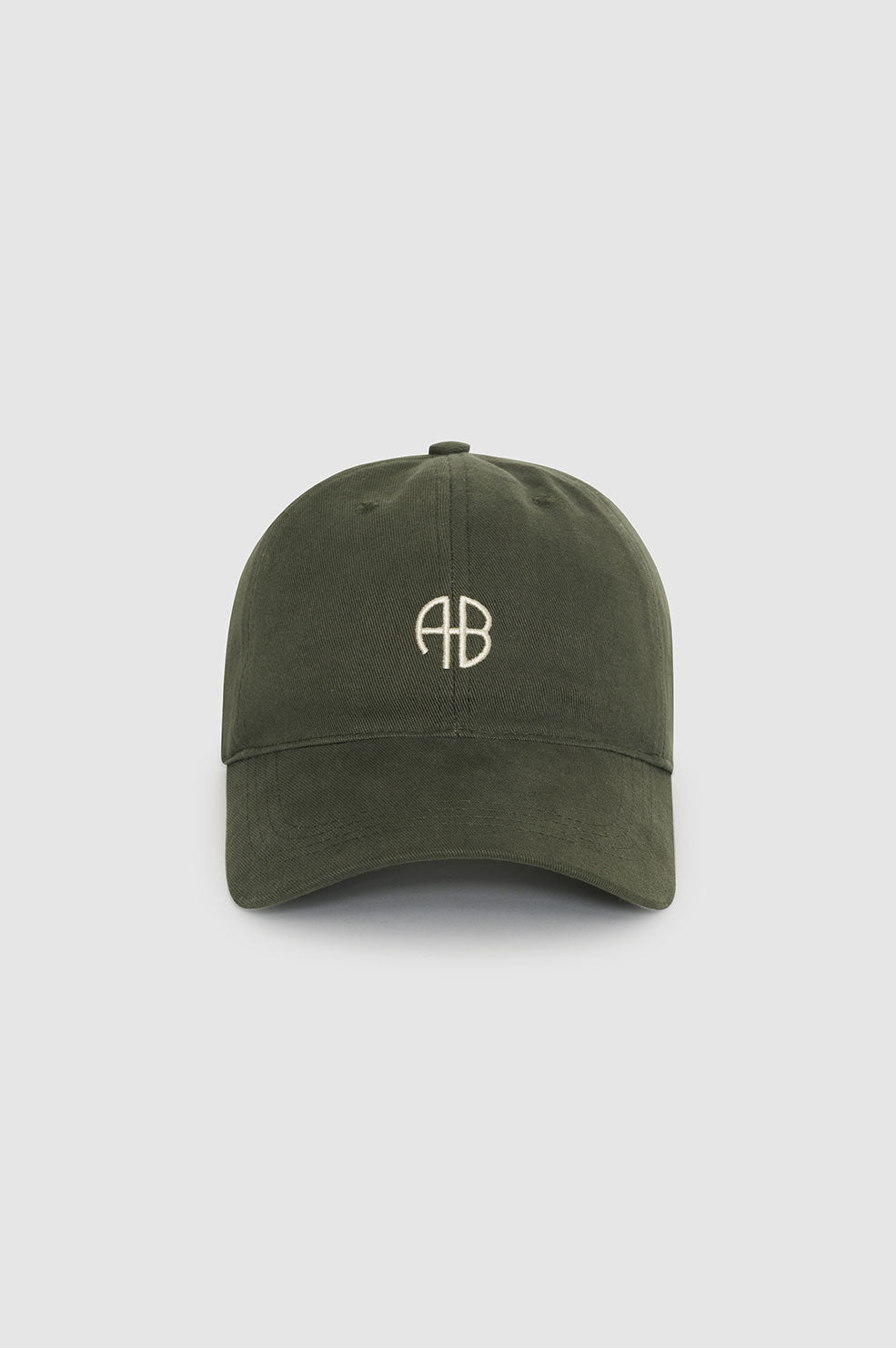ANINE BING Jeremy Baseball Cap AB - Dark Olive