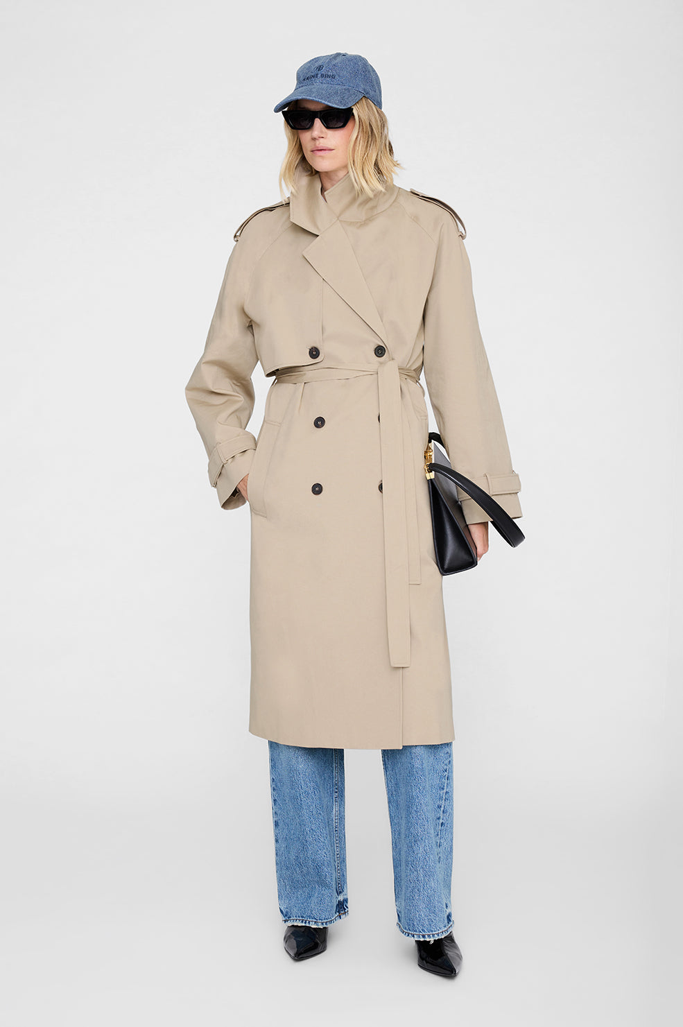 Jeremy Baseball Cap - Navy Wool View 2