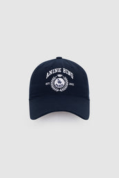 ANINE BING Jeremy Baseball Cap Collegiate - Blue - front view