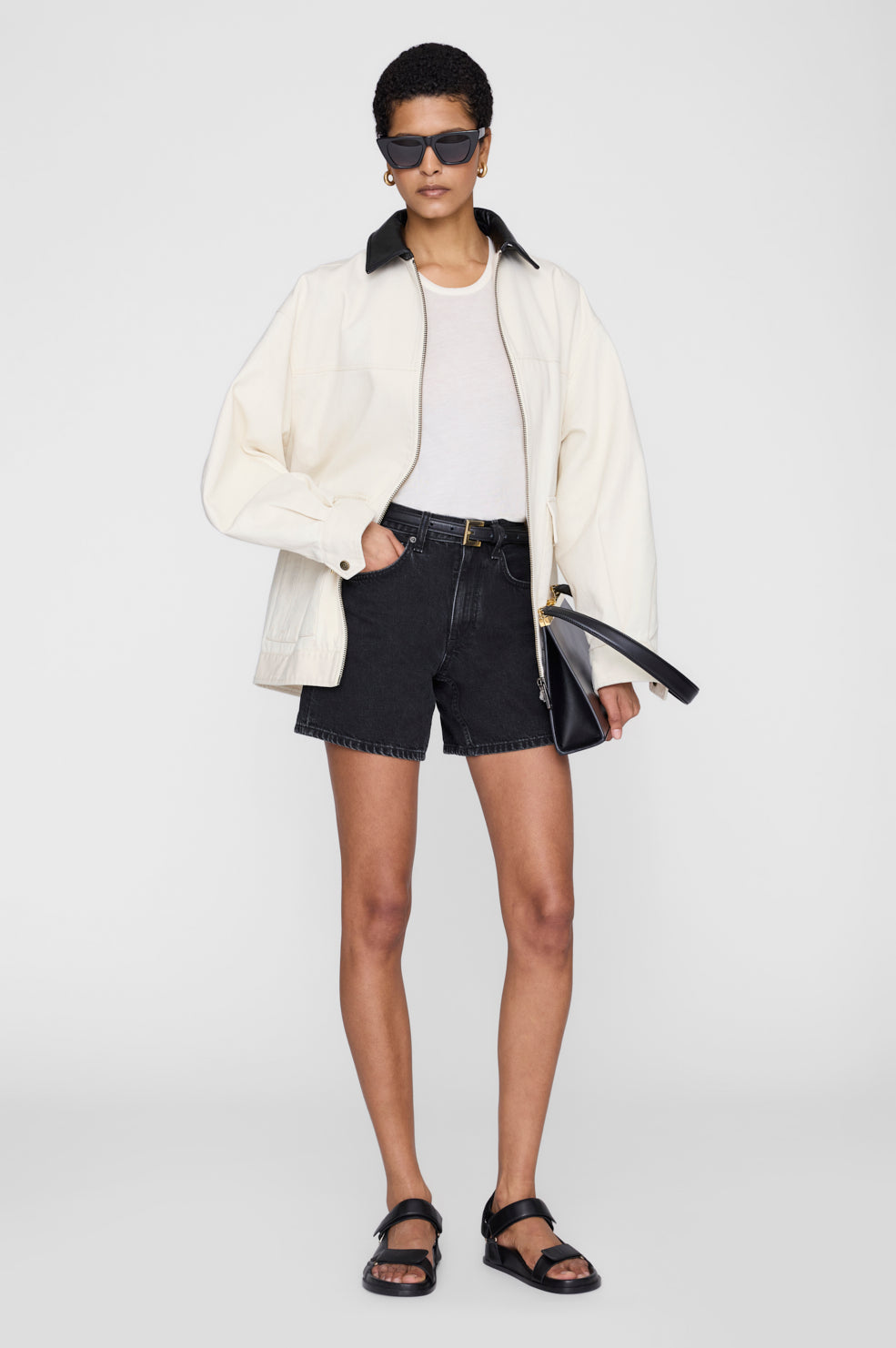 Jess Sandals Denim - Clean Indigo View 2