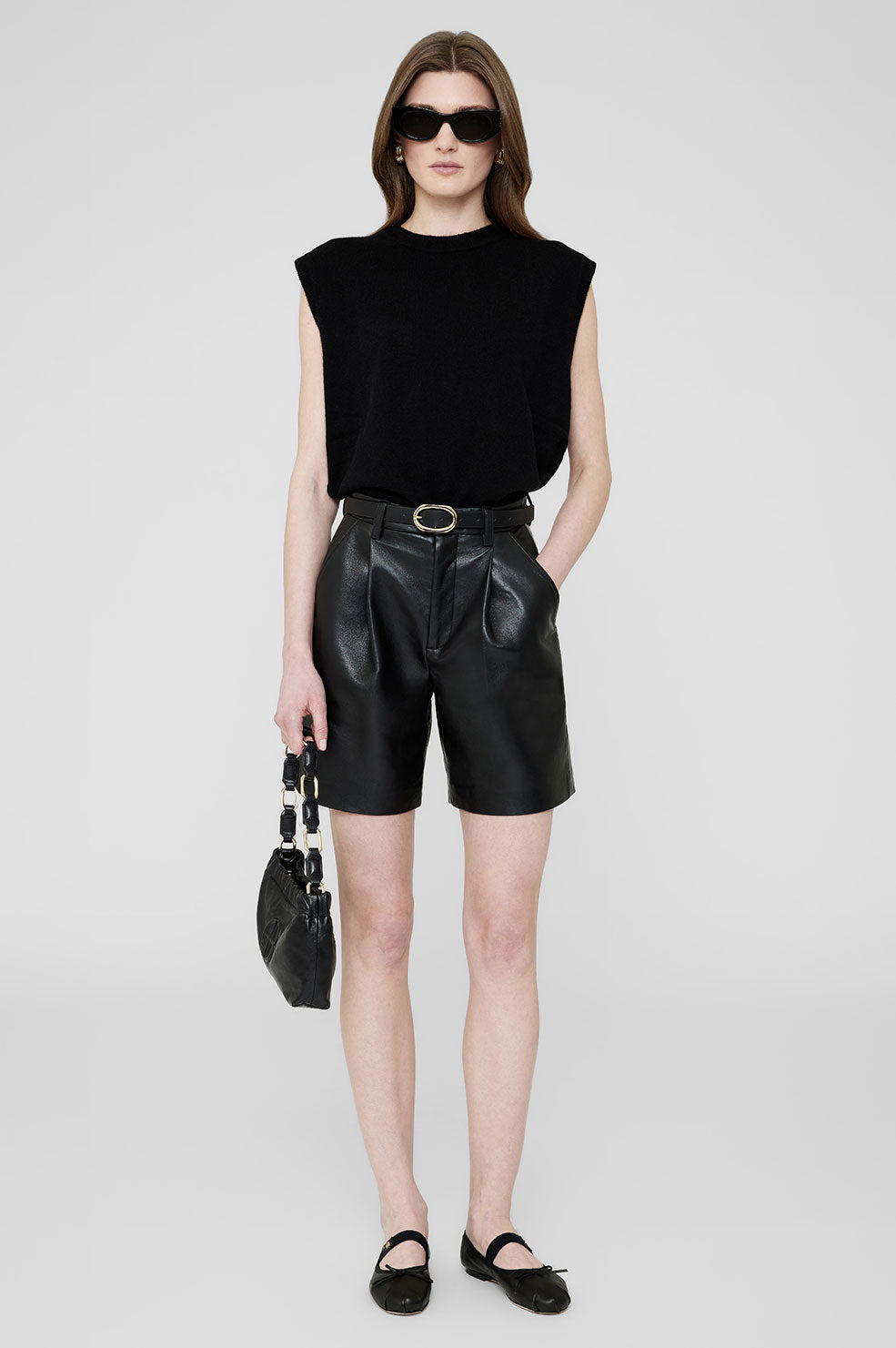 Jolie Flats - Black Patent View 3