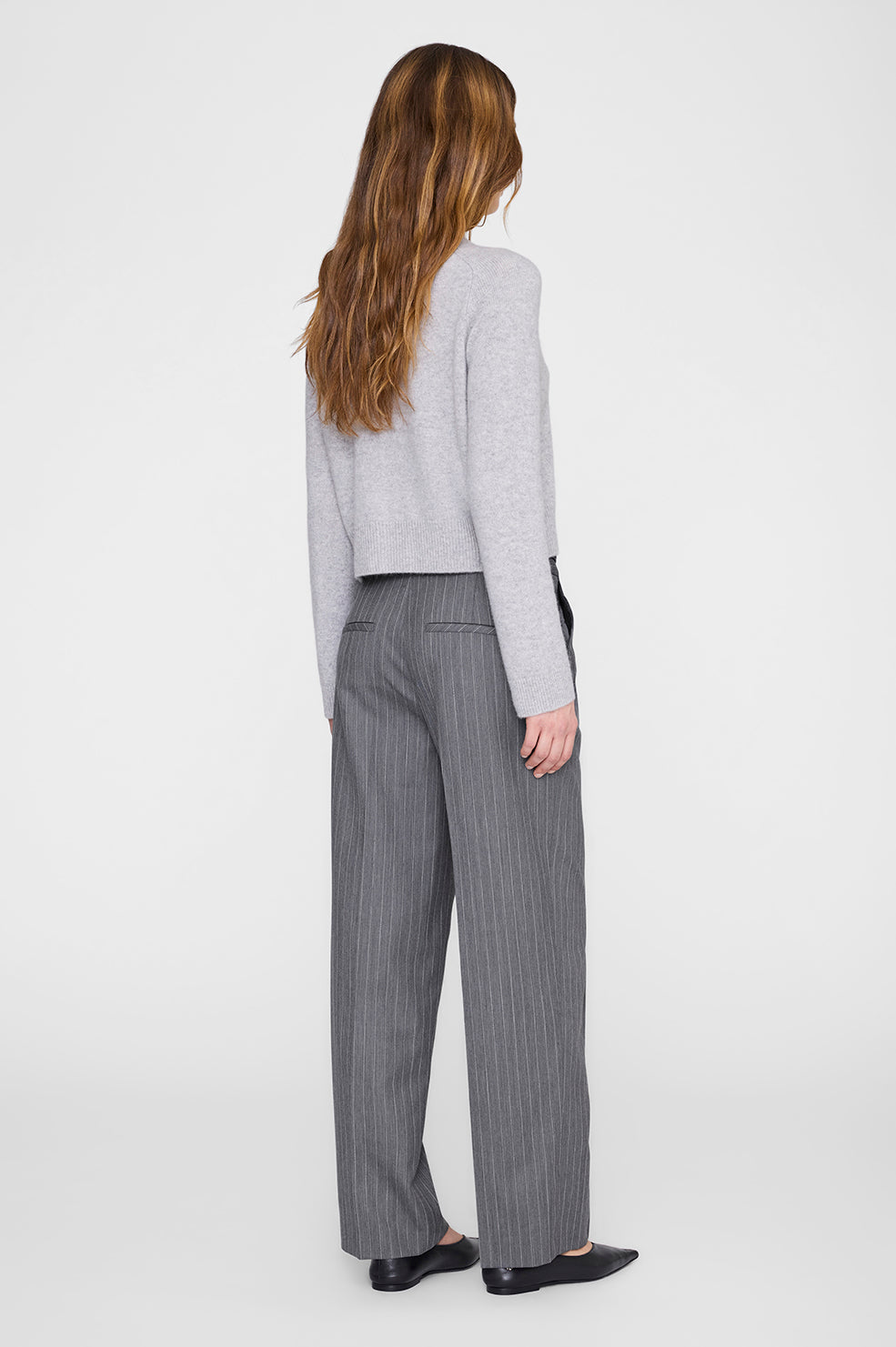 Joye Cardigan - Light Heather Grey View 5