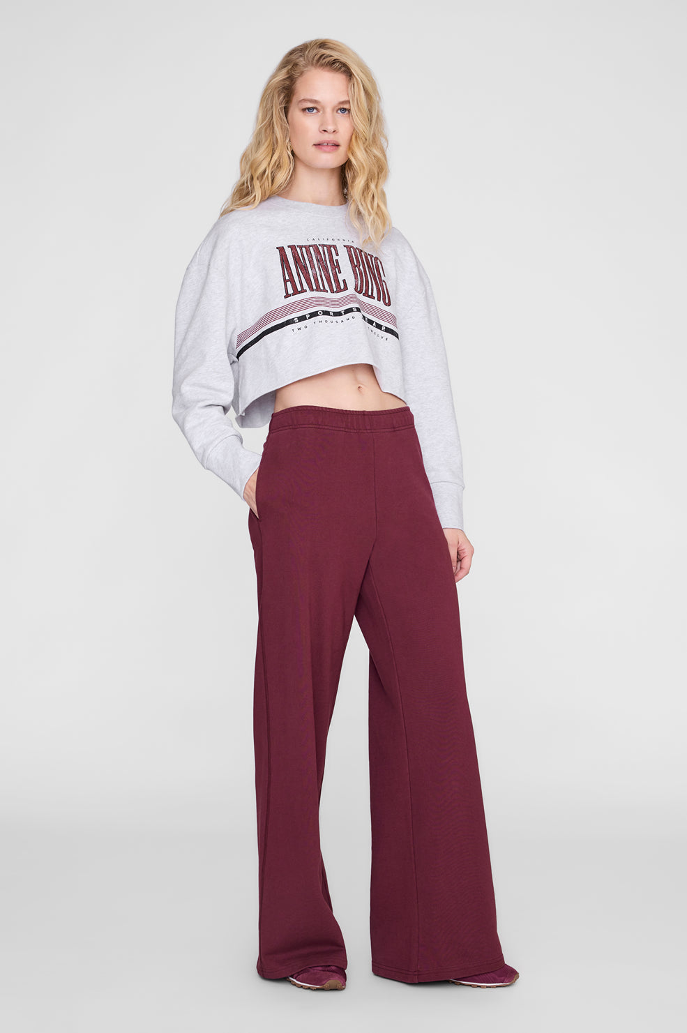 Kacey Sweatpant - Tango Red View 1