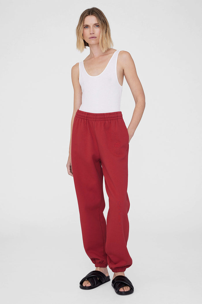 ANINE BING Karter Jogger - Washed Red