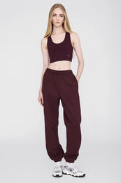 ANINE BING Karter Jogger - Dark Burgundy