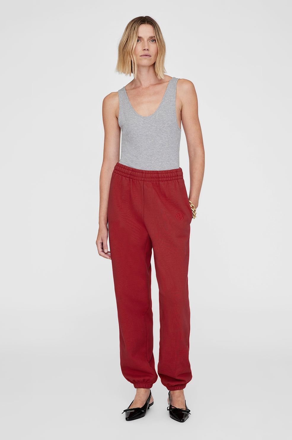 Karter Jogger - Washed Red XS