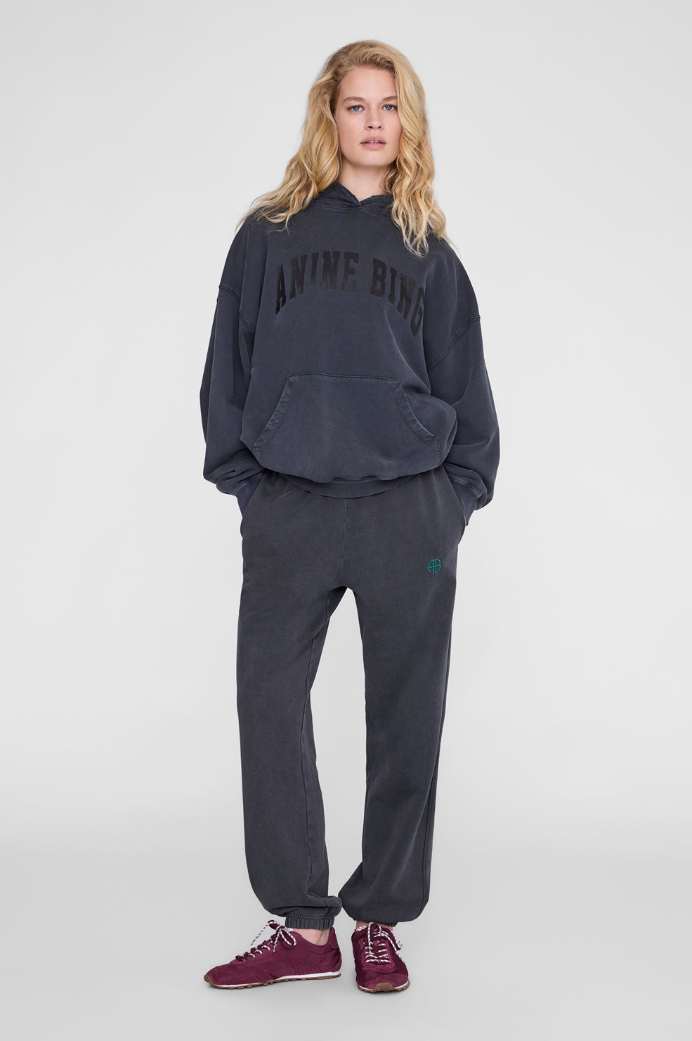 Karter Sweatpant - Washed Black View 1
