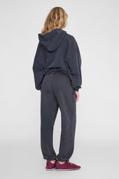 ANINE BING - Karter Sweatpant - Washed Black - on model back