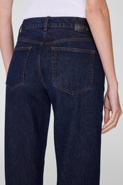 ANINE BING Kate Jean 29" - Unwashed Blue - on model back detail
