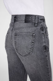 ANINE BING Kate Jean - Washed Grey - on model back detail second image