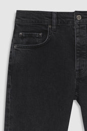 ANINE BING Kate Jean Stretch 29" - Vintage Black - detail view