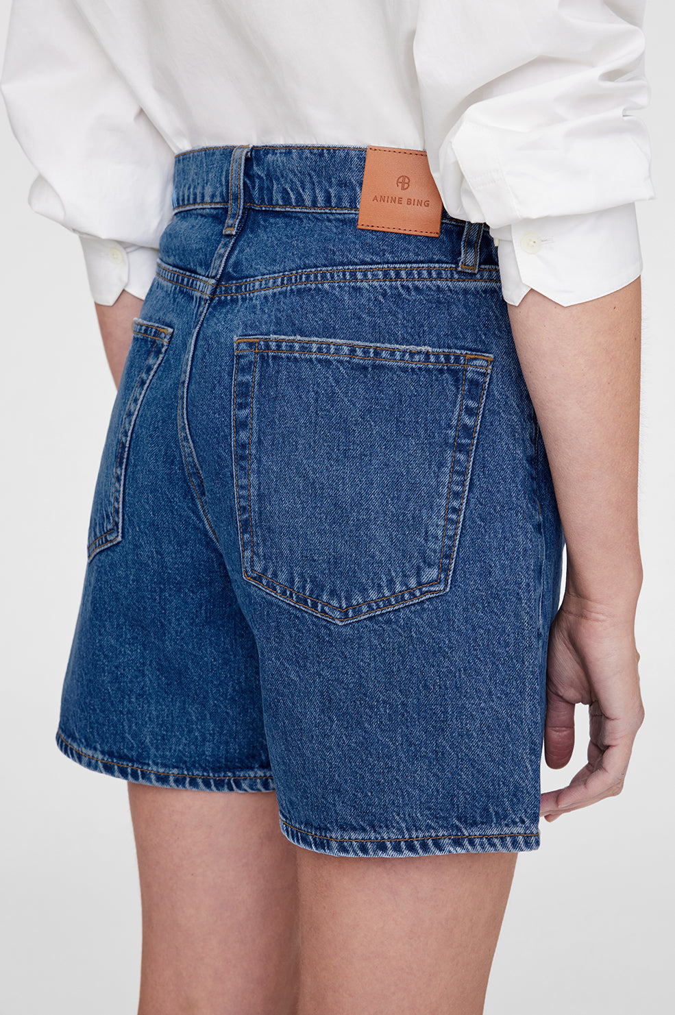 Kat Short - Medium Indigo View 5